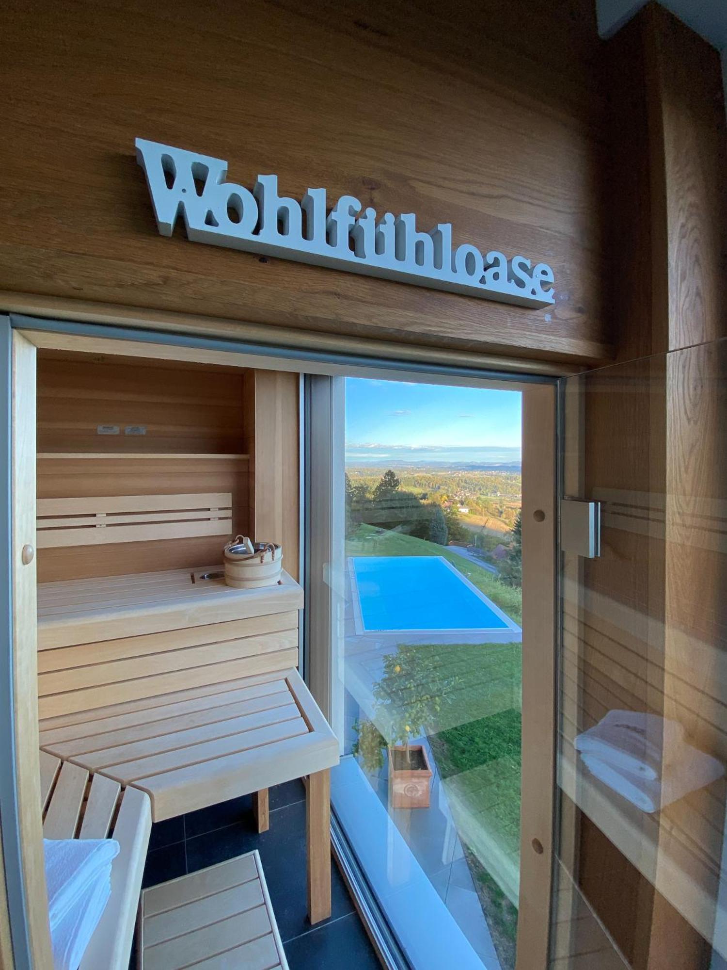 Greim15 --- Ganzes Ferienhaus Mit Fernsicht, Pool, Wellness Deutschlandsberg Eksteriør bilde