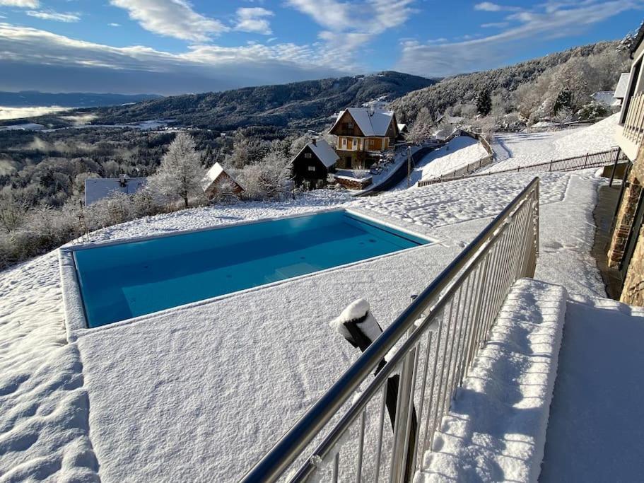 Greim15 --- Ganzes Ferienhaus Mit Fernsicht, Pool, Wellness Deutschlandsberg Eksteriør bilde