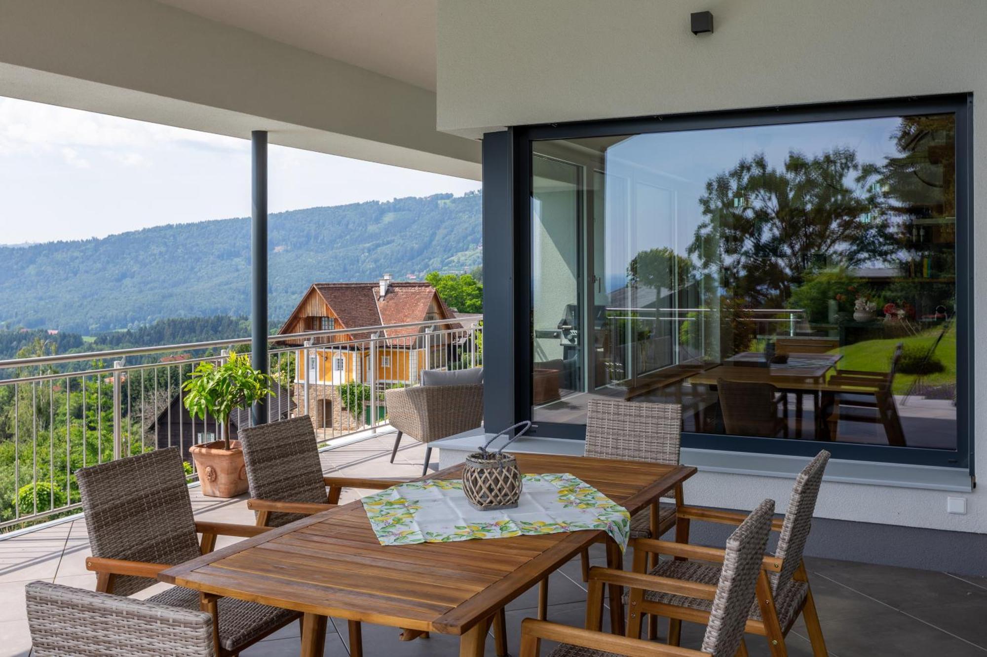 Greim15 --- Ganzes Ferienhaus Mit Fernsicht, Pool, Wellness Deutschlandsberg Eksteriør bilde
