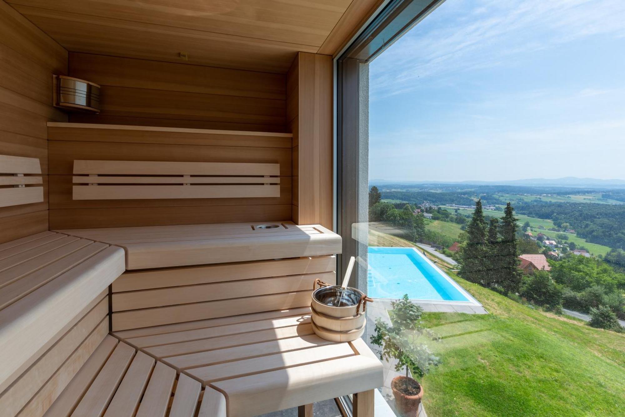 Greim15 --- Ganzes Ferienhaus Mit Fernsicht, Pool, Wellness Deutschlandsberg Eksteriør bilde